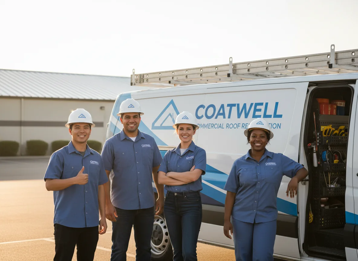 Commercial roof coating company in Alma, AR